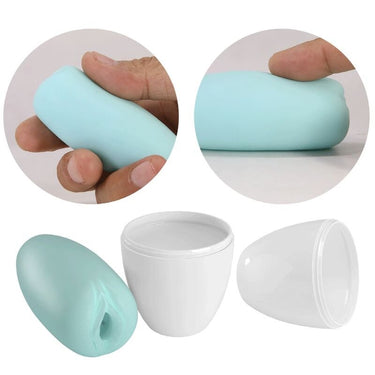 Masturbatore Egg Hard Boiled, Texture Stimolanti, Elastico e Discreto